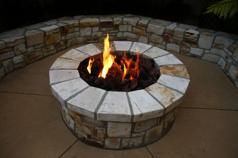 Concrete Fire Pit Repair